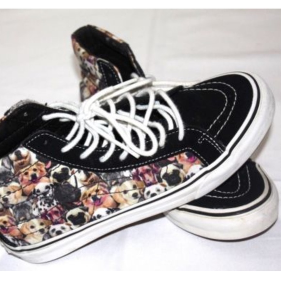 Vans Shoes - VANS Off The Wall HighTop Skate Shoes ASPCA Dog